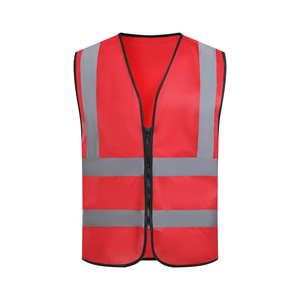Chaleco de Seguridad Reflectante Fluorescente con Cinta Reflectante, Chaleco de Seguridad Vial, Chaleco de Trabajo de Alta Visibilidad con Logotipo Personalizado - Product Image 3