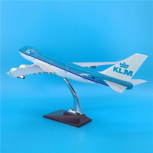 Modelo de Avión de Resina Fundida a Presión de 43 cm de Boeing B787, 45 cm de <span class=keywords><strong>Airbus</strong></span> A380 y 47 cm de Otros Modelos de Aviones <span class=keywords><strong>Airbus</strong></span> y Boeing con Soporte de Exhibición - Product Image 2