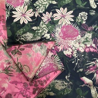 Tissu Jacquard Floral Teint en Fil Style Brocart Personnalisé 100% Polyester pour Vêtements JSN-859