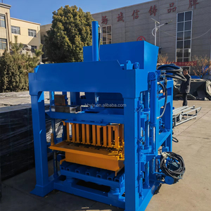 Bộ hoàn chỉnh của QTJ4-18 mới thủy lực tự động khối xi măng gạch Máy làm than cát nguyên liệu - Product Image 1