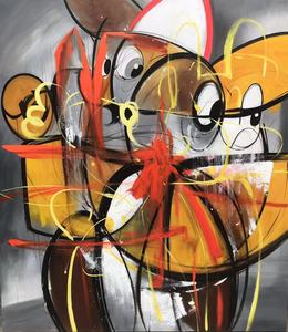 Modern Art Decoration Ornaments Oil Painting Home Wood Decor <b>Wall</b> <b>for</b> Hotel Living Room Apartment Y010 Wood Oil Painting Home De - Product Image 1