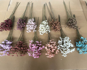 ดอกยิปโซฟิลลาประดิษฐ์สัมผัสเหมือนจริง กันน้ำ ใช้ตกแต่งแจกันในบ้าน - Product Image 3