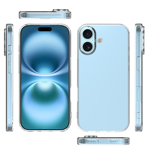 Chất lượng đáng tin cậy mềm 1.5mm Điện thoại trong suốt trường hợp đối với <span class=keywords><strong>iPhone</strong></span> 17 chống sốc Mobile Cover quay lại - Product Image 3