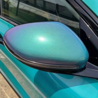 Film PPF personnalisé en gros, couleur turquoise changeante, finition nacrée pour berlines de luxe