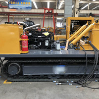 Foreuse de puits d'eau XSL4-180, profondeur de 400 m, machine de forage de puits profonds fiable pour les projets de forage et géotechniques