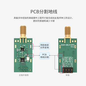 โมดูลไร้สาย RF โมดูล nRF24L01 2.4G + PA + nRF24L01 LNA + การรับส่งข้อมูล - Product Image 5