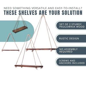 ชุดชั้นวาง<span class=keywords><strong>ไม้</strong></span><span class=keywords><strong>จริง</strong></span>2ชิ้นสีน้ำตาลเข้ม-สำหรับห้องครัวห้องน้ำห้องนั่งเล่นสไตล์เสื้อผ้า rustique de La Ferme - Product Image 4