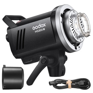 Godox MS300V <span class=keywords><strong>Flash</strong></span> da Studio Professionale con Ricevitore Wireless 2.4G Integrato, Attacco Bowens, Leggero - Product Image 1