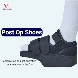 수술 후 환자용 정형외과 발 관리 건강 신발, 사각형 앞코 정형 웨지 힐링 슈즈 - Product Image 5