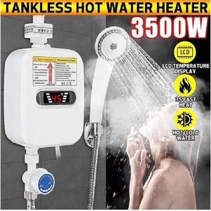 Nouvel Arrivage Chauffe-eau Électrique Instantané en Acier Inoxydable pour Salle de Bain, Ensemble Robinet de Douche - Product Image 4