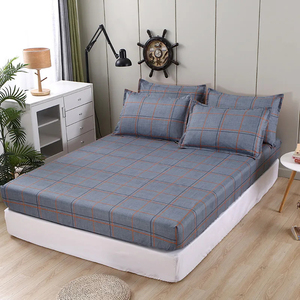 Nouvelle drap-housse moderne personnalisée imprimée de qualité supérieure 100 % coton respirant toutes saisons pour usage domestique adulte ultra doux - Product Image 2