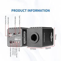 Caméra de microscope de poche stéréo IMX678 avec autofocus 4K 60FPS et capteur CMOS IMX678 1/1.8"