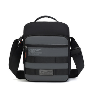 Men's Lightweight Crossbody <b>Bag</b> Nylon Waterproof Outdoor Running Phone <b>Bag</b> Multi Compartment Shoulder <b>Bag</b> For Everyday Use - Product Image 3