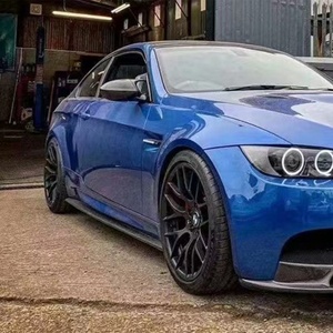 Pour Série 3 E92/E93, jupes latérales en fibre de carbone style V, 2008-2013 - Product Image 6