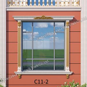 משלוח מהיר מלאי מוכן בטון דלת עובש דקורטיבי חלון משקוף אדן דפוס עיצובים ליהוק בית בניין פלסטיק עובש - Product Image 5