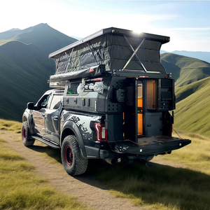 QC Truck <span class=keywords><strong>Camper</strong></span> – Wohnkabine für Pick-ups, Wohnanhänger, Reise-Caravan, Wohnmobil, Truck <span class=keywords><strong>Camper</strong></span> für <span class=keywords><strong>Ford</strong></span> F150 – Fahrzeug-Wohnanhänger aus Aluminium - Product Image 1