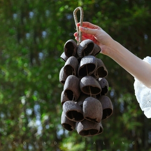 Wholesale Handmade Natural Fruit Shell Bell Wind Chime For Homestay Yard Home Decoration And Meditation - Product Image 6