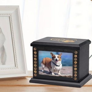 Custom Mini Pet Memorial <strong>Urn</strong> Personalized Wood Pet Ash <strong>Urn</strong> Custom Pet Caskets &amp; <strong>Urns</strong> for <strong>Cats</strong> and Dogs - Product Image 4