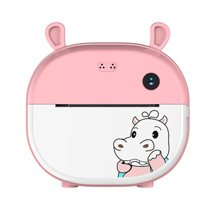Kamera anak 2.4 inci digital motif instan, kamera Video 1080P swafoto untuk anak, kamera mainan isi ulang daya - Product Image 1