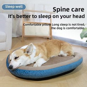 Hot Sale Large Orthopedic Memory Foam <strong>Pet</strong> Bed Waterproof Velvet Plush Cute Style Washable Sleeping Mat Cats <strong>Dogs</strong> Small Design - Product Image 4
