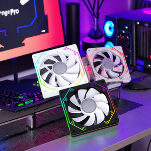 Ventilateurs <span class=keywords><strong>RGB</strong></span> Dunao à changement de couleur automatique, ventilateurs LED colorés pour PC, refroidisseur <span class=keywords><strong>RGB</strong></span> <span class=keywords><strong>Master</strong></span> pour boîtier PC - Product Image 6