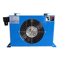 Radiateur refroidisseur en alliage d'aluminium à refroidissement par air AH0608T-CA, structure verticale, système hydraulique mécanique, petit refroidisseur de température d'huile