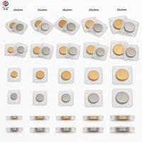 Botones Magnéticos Invisibles de PVC con Cierre Magnético Oculto para Coser en Ropa y Bolsos, Cierre Magnético para Manualidades, 10mm 15mm 20mm Iman