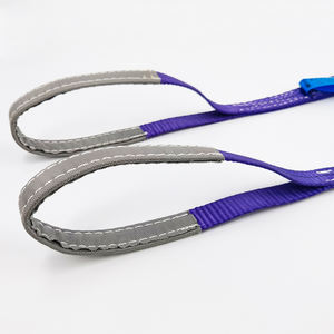 25mmポリエステルフラット織りウェビングスリングベルト1トンリギングストラップアイ & アイクレーン用 - Product Image 5