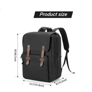 Mochila Profesional <span class=keywords><strong>para</strong></span> <span class=keywords><strong>Cuchillos</strong></span> de Chef, Estilo Vintage, Gran Capacidad, Más de 30 Bolsillos, Estuche de Almacenamiento <span class=keywords><strong>para</strong></span> <span class=keywords><strong>Cuchillos</strong></span> de 10 Pulgadas - Product Image 5