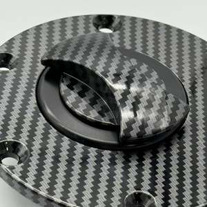 ฝาครอบถังน้ำมันเชื้อเพลิงด้านหน้าอะลูมิเนียมอัลลอยด์ CNC สำหรับรถมอเตอร์ไซค์ Aprillia อะไหล่มอเตอร์ไซค์ อุปกรณ์ตกแต่งรถมอเตอร์ไซค์ - Product Image 3