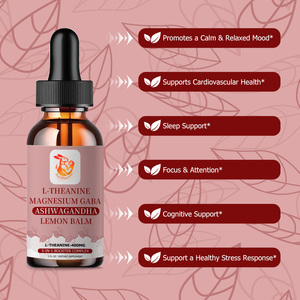 Best Selling Magnesium GABA Ashwagandha Liquid Drops for Adults to Supports Cardiovascular Health Dietary Supplements - Product Image 3