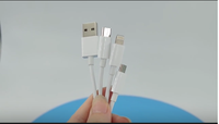 Kabel pengisi daya USB 3 in 1, kawat pengisian daya Cepat 1.2m Ladekabel dengan Zinc Alloy, kabel Data untuk perangkat IOS Mobile, Printer USB Tipe C
