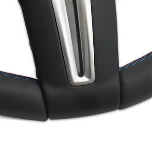 Volante de fibra de carbono de cuero de gamuza personalizado para BMW 3 5 Series F30 F32 F10 F20 F07 F01 E46 E60 E90 M3 M4 M5 <span class=keywords><strong>M7</strong></span> mejorado - Product Image 5