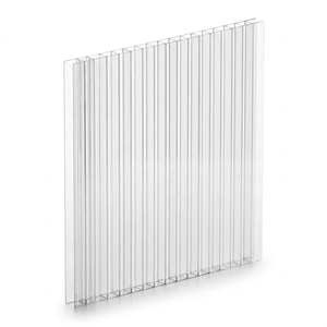 Plaque alvéolaire en polycarbonate moderne, résistante aux intempéries et durable, pour serres extérieures - Product Image 1