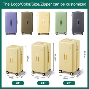 Valigia Trolley con Serrature TSA, Nuovo Design 2025, 20 24 26 Pollici, Bagagli Grandi, Valigie Rigide e <span class=keywords><strong>Borse</strong></span> - Product Image 2