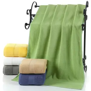 High quality bath towels wholesale 70x140 cm multi color towels luxury cotton bath 100otton