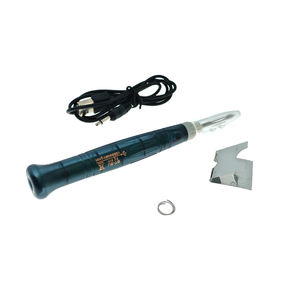5V 8W USB सोल्डरिंग आयरन मिनी पोर्टेबल प्रोफेशनल पेन सोल्डरिंग आयरन स्टेशन टिप इंडिकेटर पावर्ड किट टूल्स फास्ट हीटिंग के साथ - Product Image 6