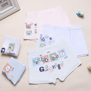 Caleçons pour garçons en coton et élasthanne à imprimé dessin animé, faible MOQ, sous-vêtements serrés pour grands garçons - Product Image 4