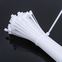 Serre-câble en nylon autobloquant WBO avec attaches de câble blanches à boucle à crochet fabriquées en Chine Échantillons gratuits disponibles