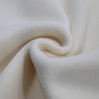 Tissu en velours super doux tricoté 450 g/m² extensible en polaire Aoli avec Spandex pour la décoration intérieure