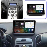 Autoradio Android avec GPS, navigation WiFi, Bluetooth, écran OLED pour tableau de bord Genesis 2009-2011, unité principale Android Auto