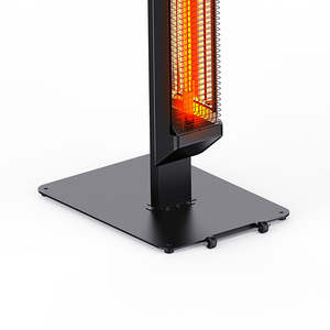 Calentador Eléctrico de Pie Impermeable para Interiores y Exteriores, Moderno Calentador Infrarrojo para Patio con Control Remoto - Product Image 5