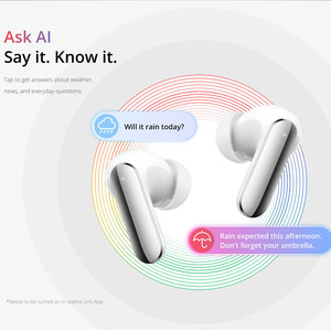 Audífonos Inalámbricos Realme Buds Air8 Pro con ANC, Bluetooth 5.3, Sonido Hi-Fi, Control Táctil, Resistencia al Agua IPX4, Color Blanco y Negro - Product Image 3