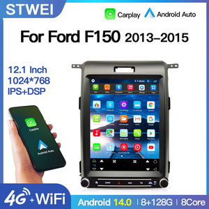 12,1 ''Android14 Radio de coche pantalla estilo Tesla para Ford F150 2013-2015 reproductor de vídeo Multimedia estéreo GPS Navi 4G DSP Carplay - Product Image 2