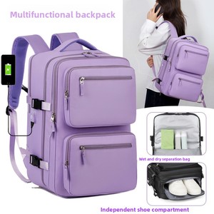 Large Capacity Multifunctional Backpack Business Usb Travel Bag Casual Waterproof Oxford Student School Bag - Product Image 2