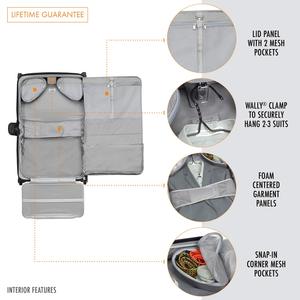 Carry on Waterproof <strong>Wheeled</strong> Garment <strong>Bag</strong> <strong>Travelling</strong> <strong>Bags</strong> Trolley Luggage Duffle Garment <strong>Bag</strong> - Product Image 3