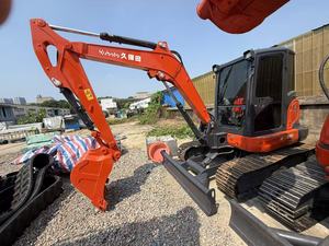 Second-hand Kubota KX165, KX155and KX185small crawler excavators, suitable for agricultural production <b>engineering</b> <b>construction</b>. - Product Image 3