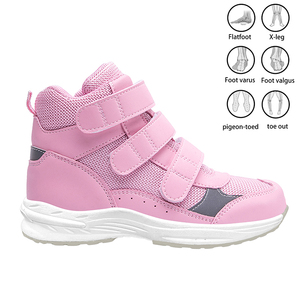 Chaussures Médicales Orthopédiques Ajustables en Microfibre Unisexe à Scratch pour Enfants Souffrant de Pied Bot - Product Image 2