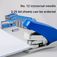 1000 agrafes pour agrafeuse, capacité 25 feuilles, format 24/6, galvanisées, standard, fournitures de bureau, agrafes pour couches épaisses