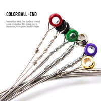 Senar Gitar Elektrik Orphee Berkualitas Tinggi dan Normal Light Nickel Alloy QE27